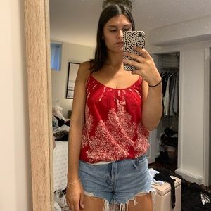 Cabi red tank top